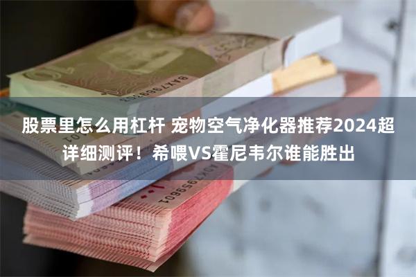股票里怎么用杠杆 宠物空气净化器推荐2024超详细测评！希喂VS霍尼韦尔谁能胜出