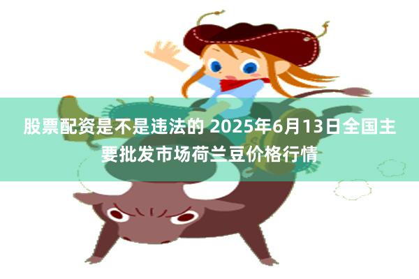 股票配资是不是违法的 2025年6月13日全国主要批发市场荷兰豆价格行情
