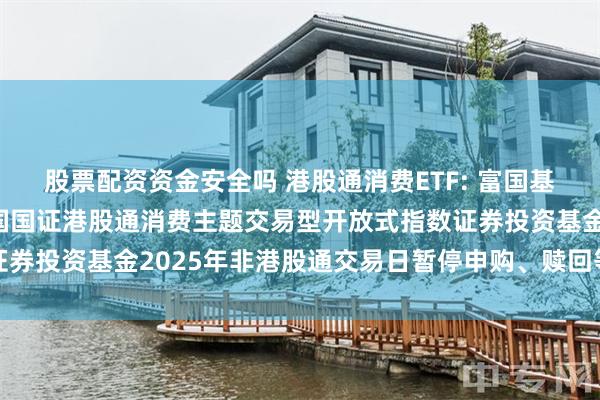 股票配资资金安全吗 港股通消费ETF: 富国基金管理有限公司关于富国国证港股通消费主题交易型开放式指数证券投资基金2025年非港股通交易日暂停申购、赎回等业务的公告